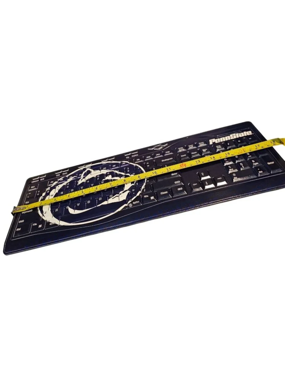Penn State Wireless Keyboard Keyscaper 510w Custom Printed Full Size QWERTY